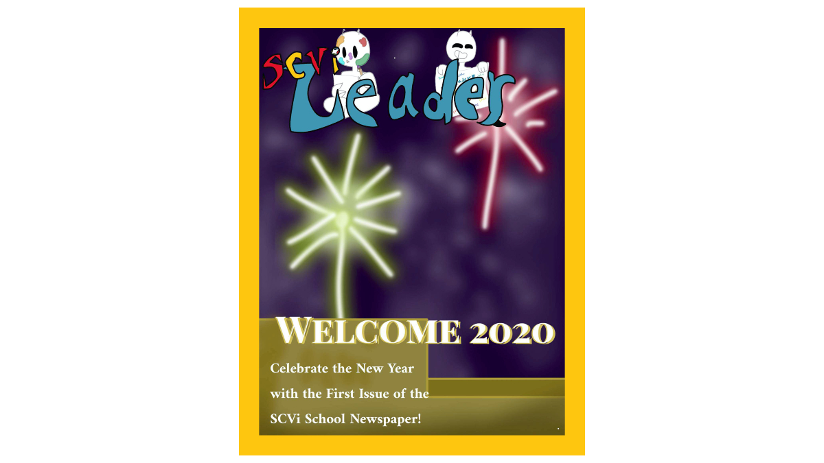 SCVi Leader student newspaper Issue 1 Welcome 2020