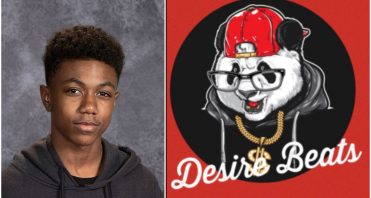SCVi 10th grader Dominic Robinson Desire Beats logo