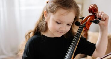Girl playing cello