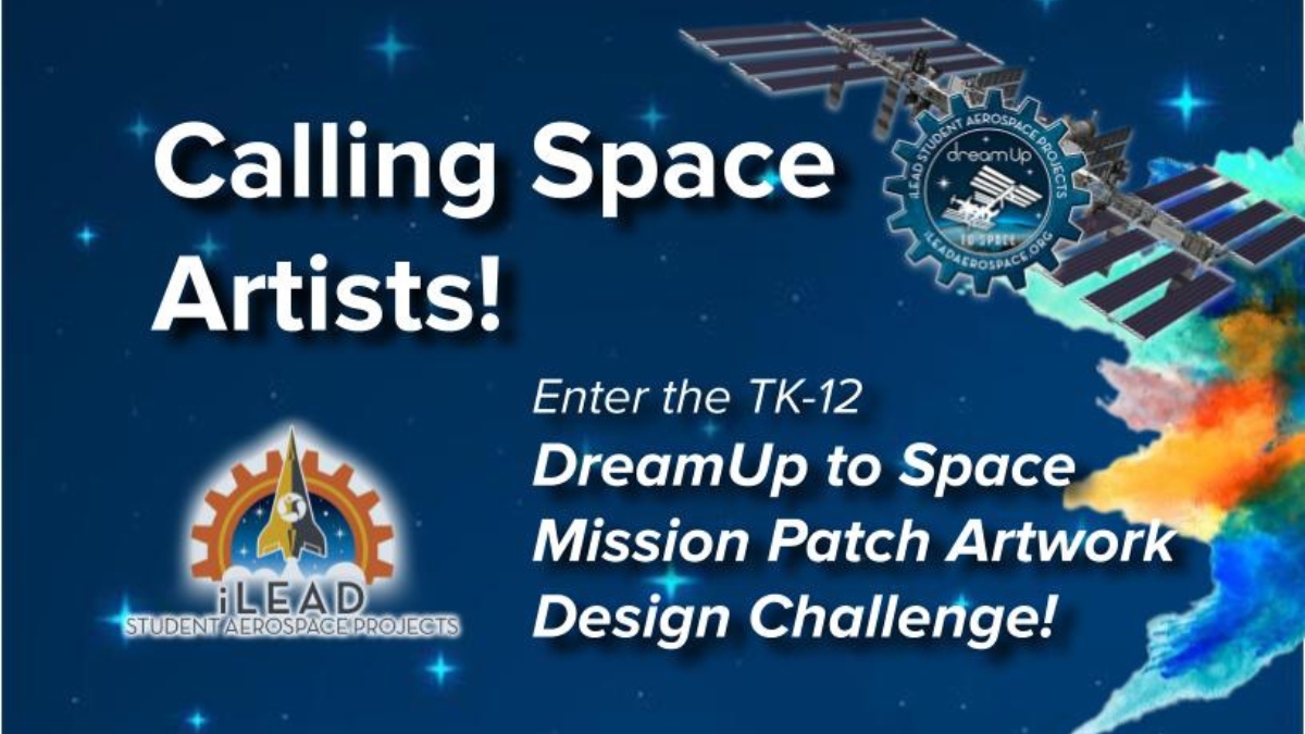 DreamUp to Space Mission Patch Artwork Design Challenge - Monday Message