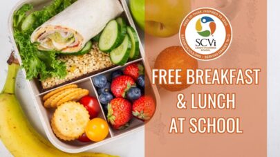 SCVi Free Breakfast and Lunch