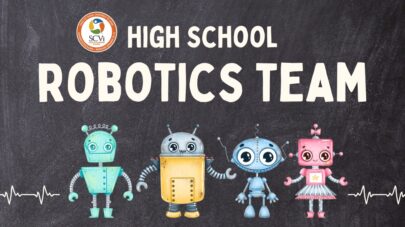 SCVi High School robotics team
