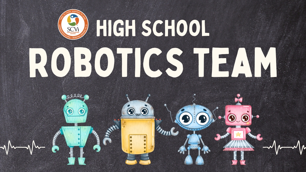 SCVi High School robotics team