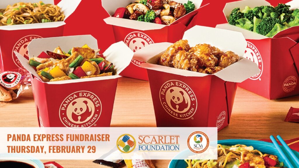 SCVi Panda Express Fundraiser Thursday, February 29