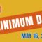 Minimum Day May 16, 2024