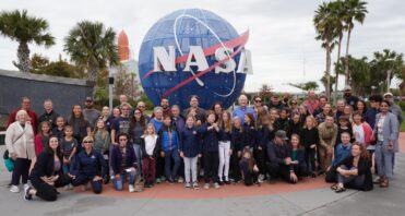 DreamUp large group Kennedy Space Center