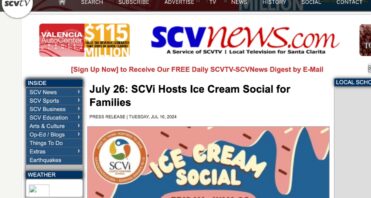 SCVTV SCVi Hosts Ice Cream Social 7.16.2024