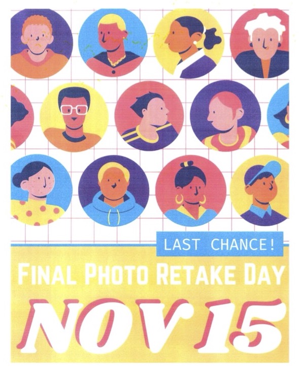 Final Photo Retake Day November 15